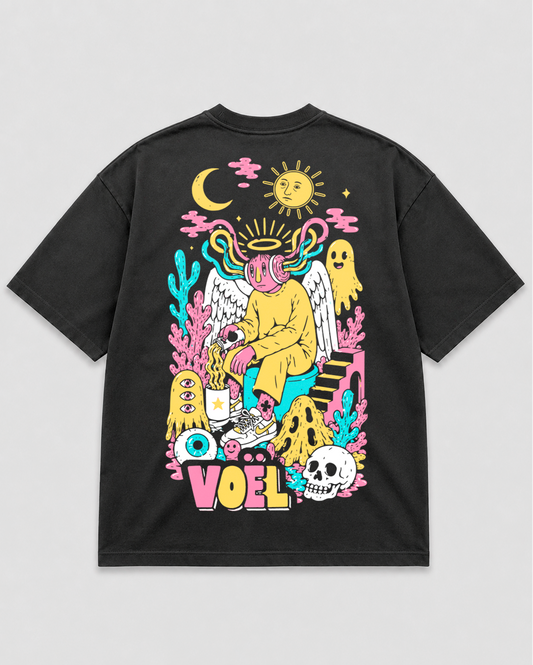 Camisa Oversized Unisex em Algodão Premium – ODD WORLD 10
