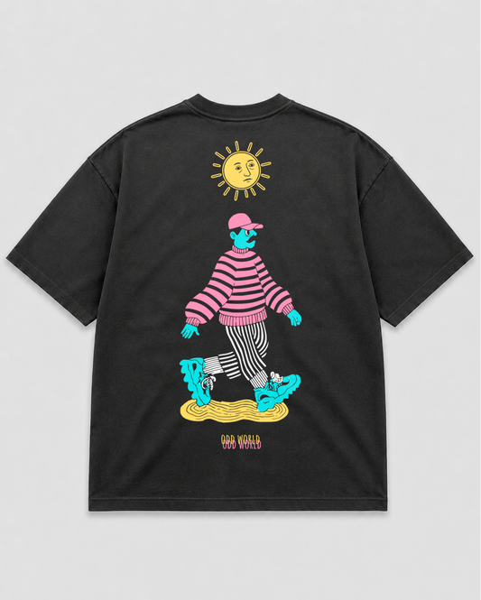 Camisa Oversized Unisex em Algodão Premium – ODD WORLD 9