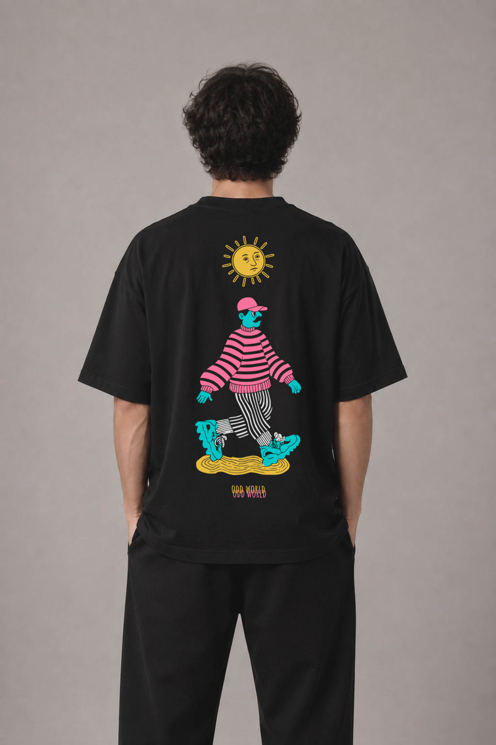 Camisa Oversized Unisex em Algodão Premium – ODD WORLD 9