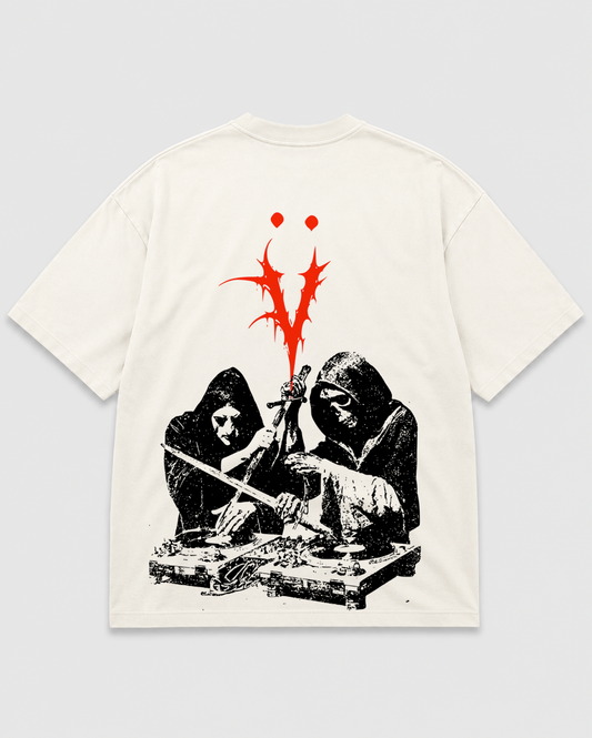 Camiseta Oversized Unisex em Algodão Premium - DARK 13