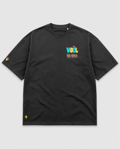 Camisa Oversized Unisex em Algodão Premium – ODD WORLD 1