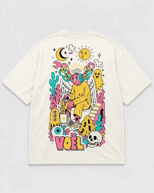 Camisa Oversized Unisex em Algodão Premium – ODD WORLD 10