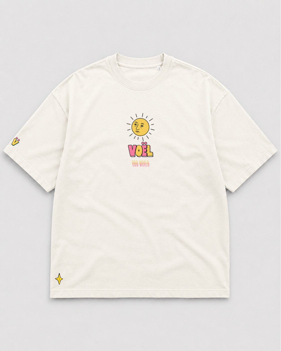 Camisa Oversized Unisex em Algodão Premium – ODD WORLD 10