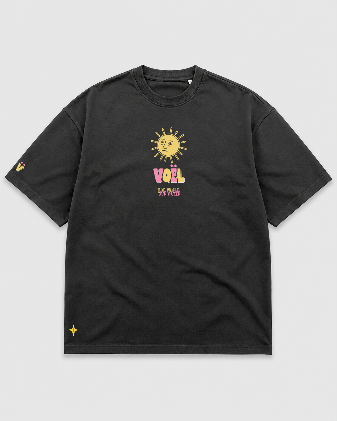 Camisa Oversized Unisex em Algodão Premium – ODD WORLD 10