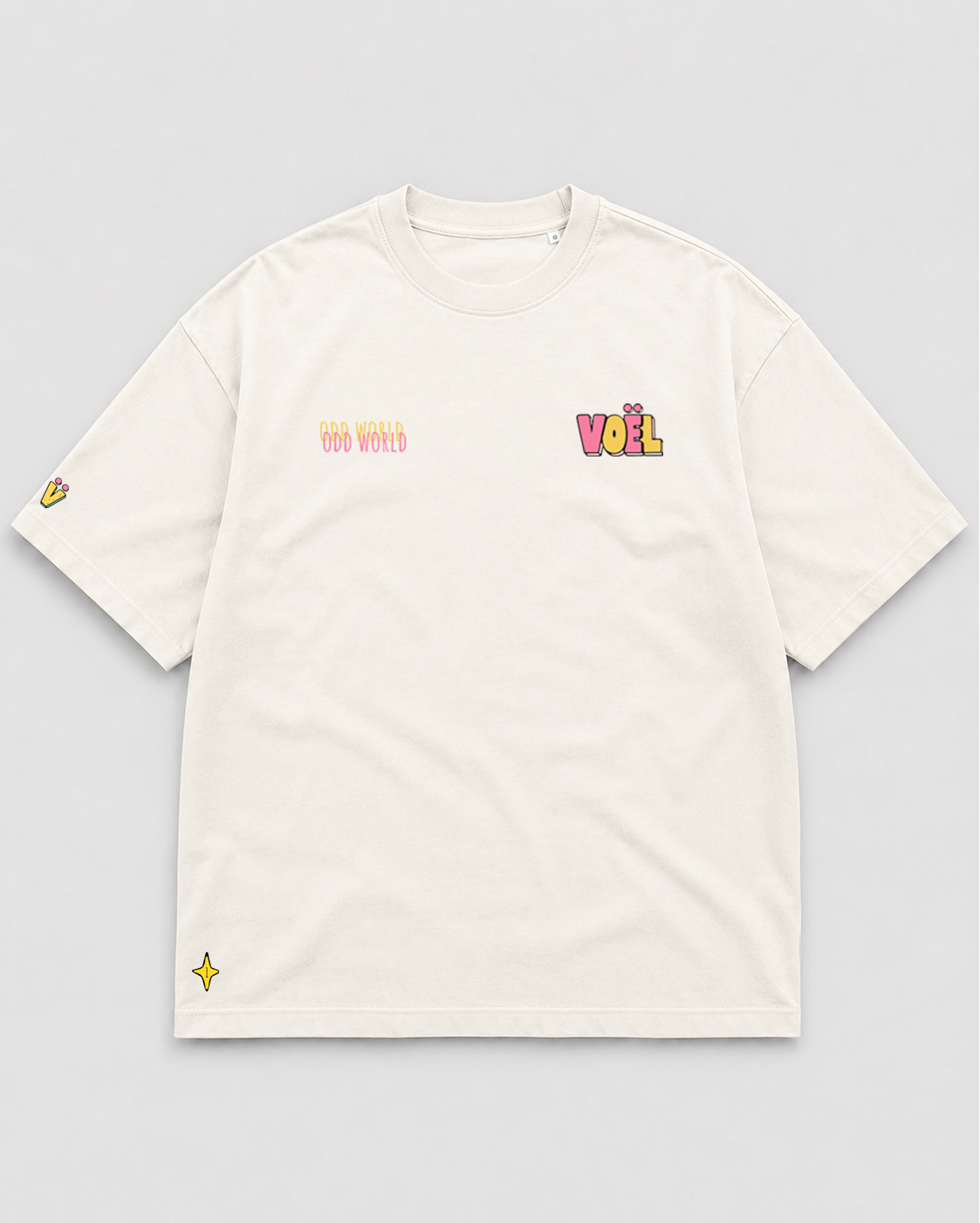 Camisa Oversized Unisex em Algodão Premium – ODD WORLD 11