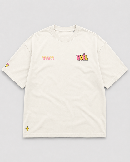 Camisa Oversized Unisex em Algodão Premium – ODD WORLD 11