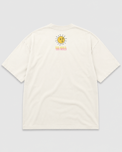 Camisa Oversized Unisex em Algodão Premium – ODD WORLD 12