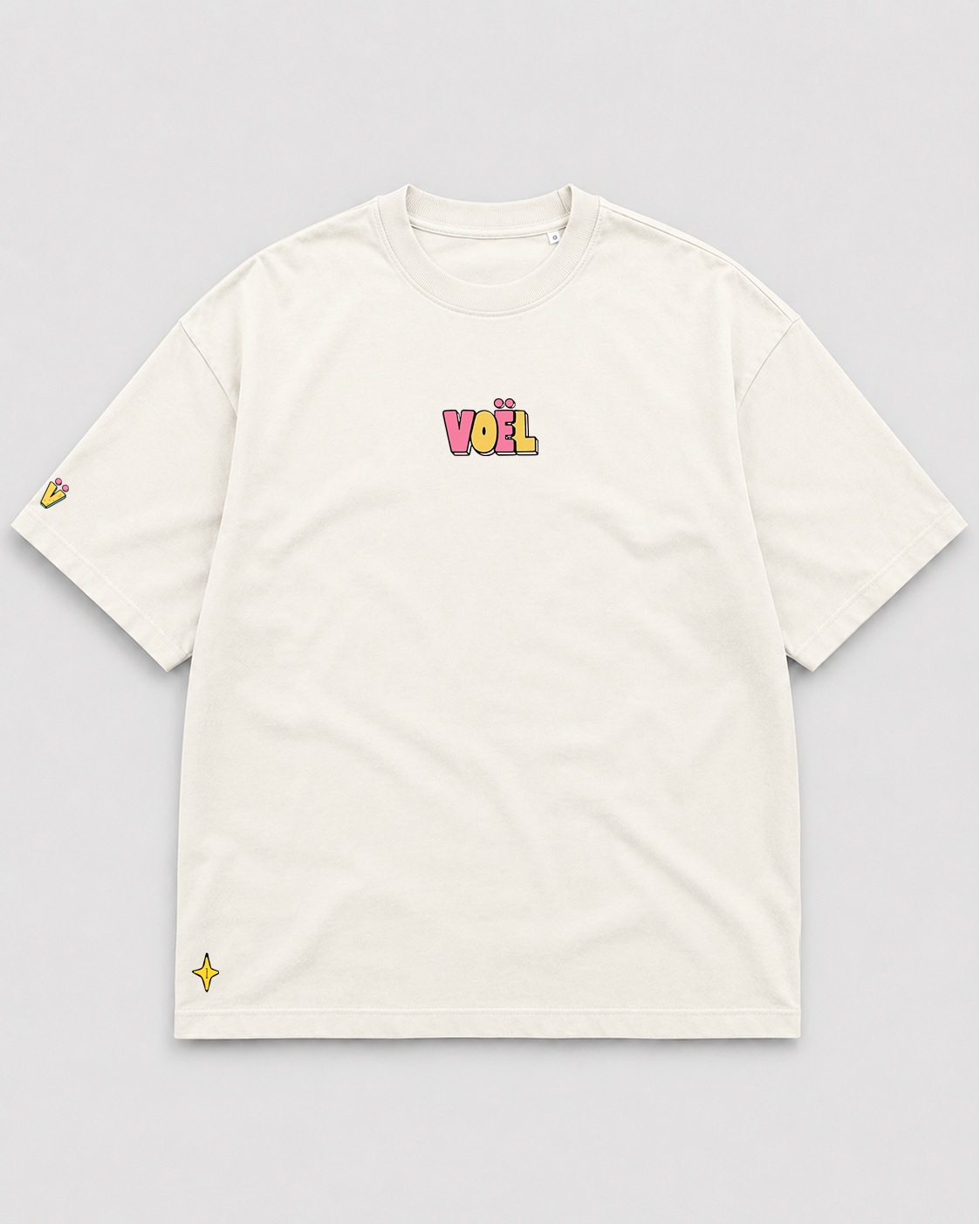 Camisa Oversized Unisex em Algodão Premium – ODD WORLD 12