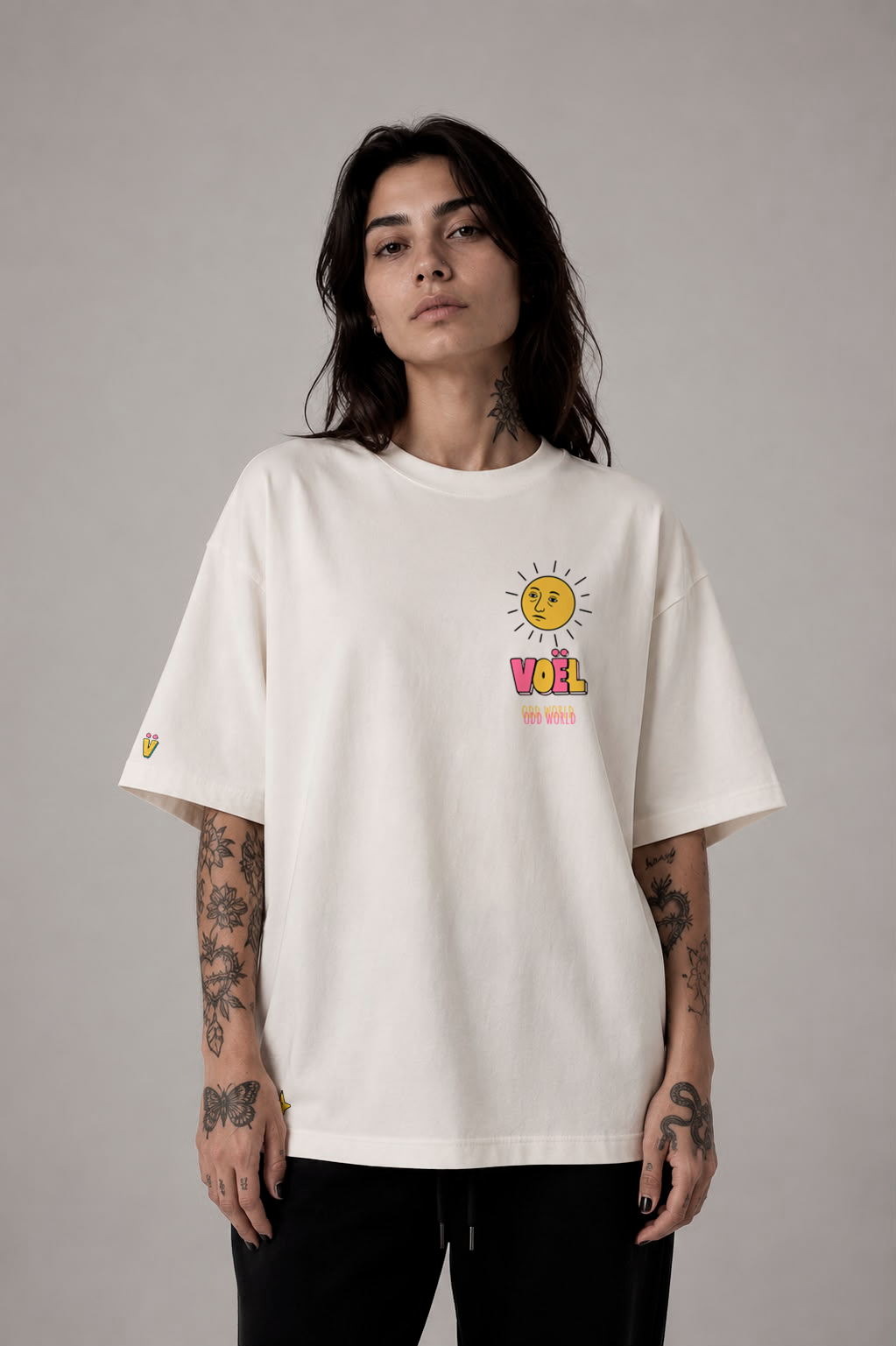 Camisa Oversized Unisex em Algodão Premium – ODD WORLD 2