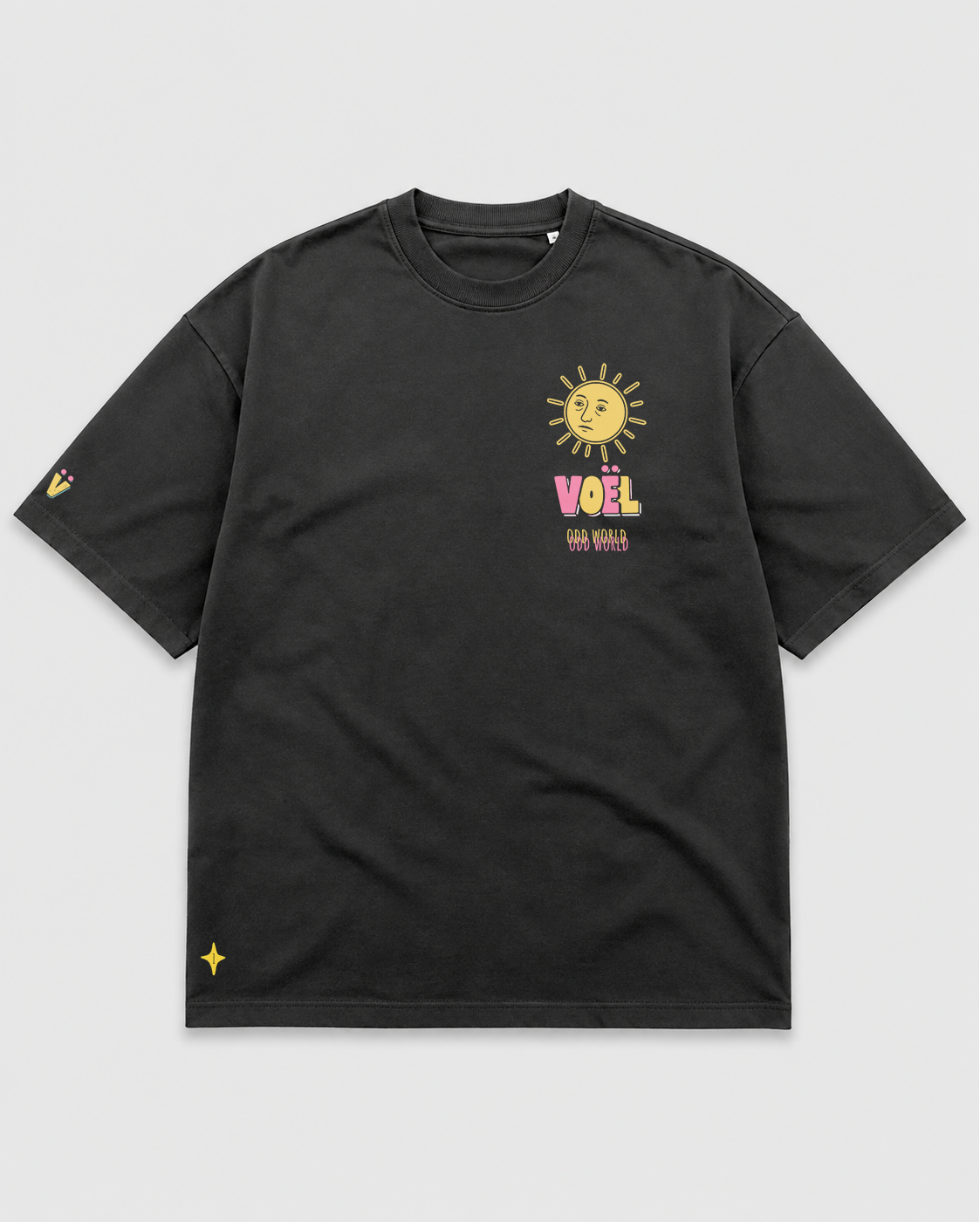 Camisa Oversized Unisex em Algodão Premium – ODD WORLD 2