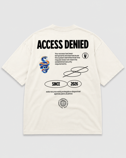 Camiseta Oversized Unisex em Algodão Premium - OTHERSIDE 1