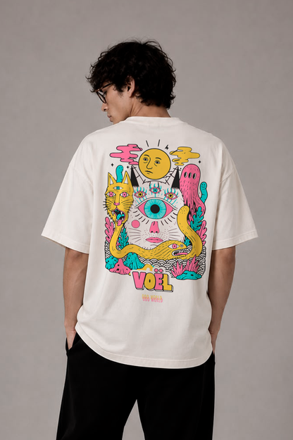 Camisa Oversized Unisex em Algodão Premium – ODD WORLD 8