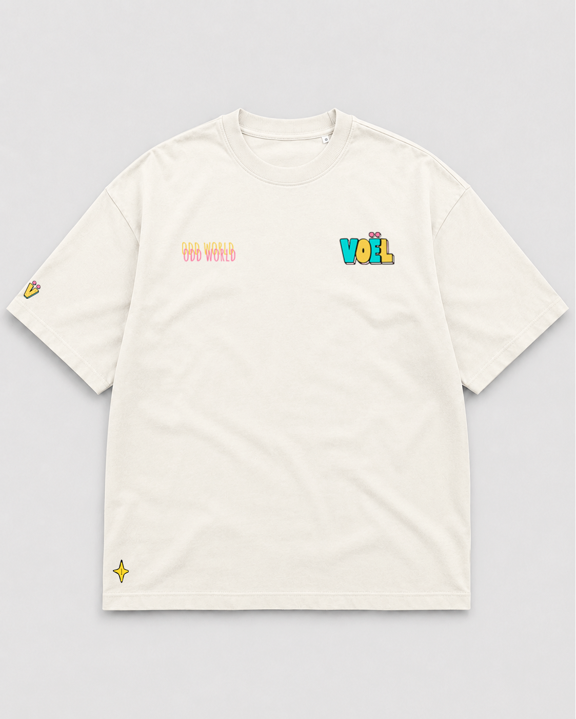 Camisa Oversized Unisex em Algodão Premium – ODD WORLD 3