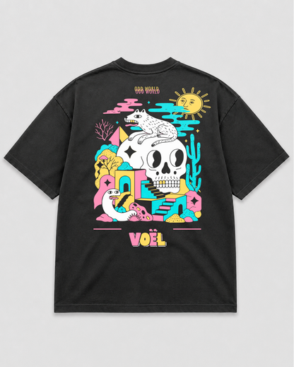 Camisa Oversized Unisex em Algodão Premium – ODD WORLD 3