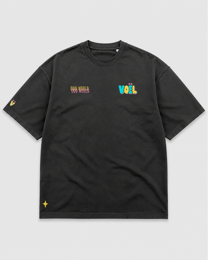 Camisa Oversized Unisex em Algodão Premium – ODD WORLD 3