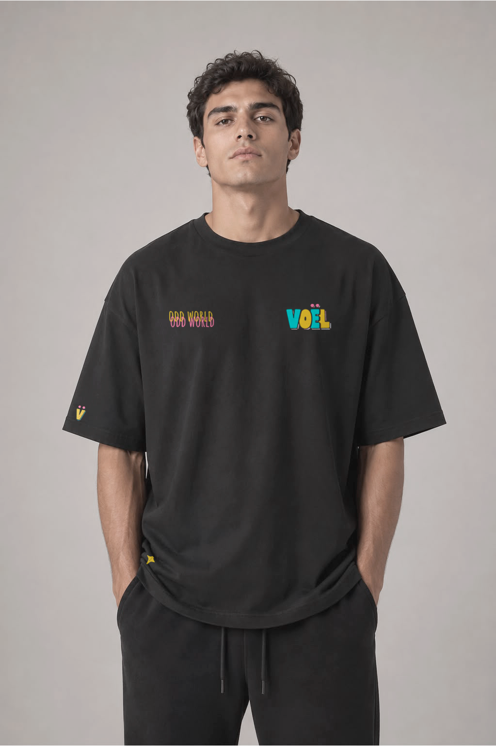 Camisa Oversized Unisex em Algodão Premium – ODD WORLD 3