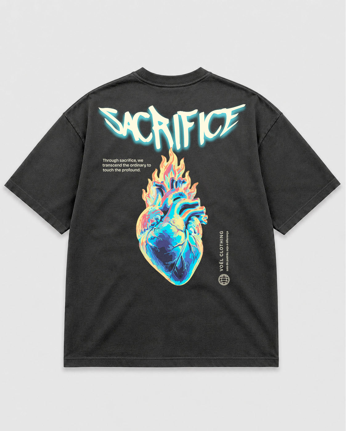 Camiseta Oversized Unisex em Algodão Premium - OTHERSIDE 3