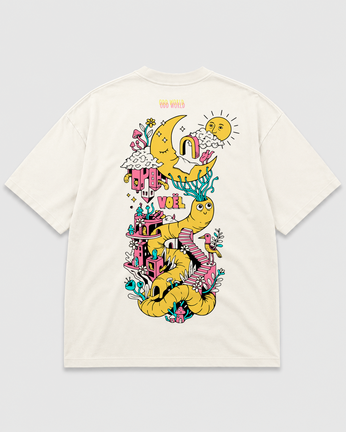 Camisa Oversized Unisex em Algodão Premium – ODD WORLD 4