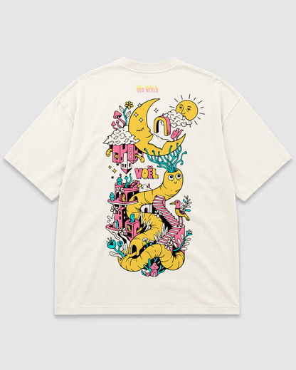 Camisa Oversized Unisex em Algodão Premium – ODD WORLD 4