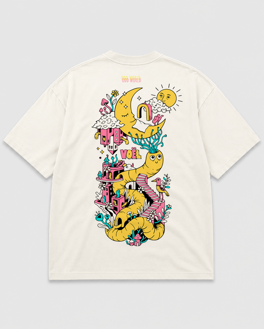 Camisa Oversized Unisex em Algodão Premium – ODD WORLD 4