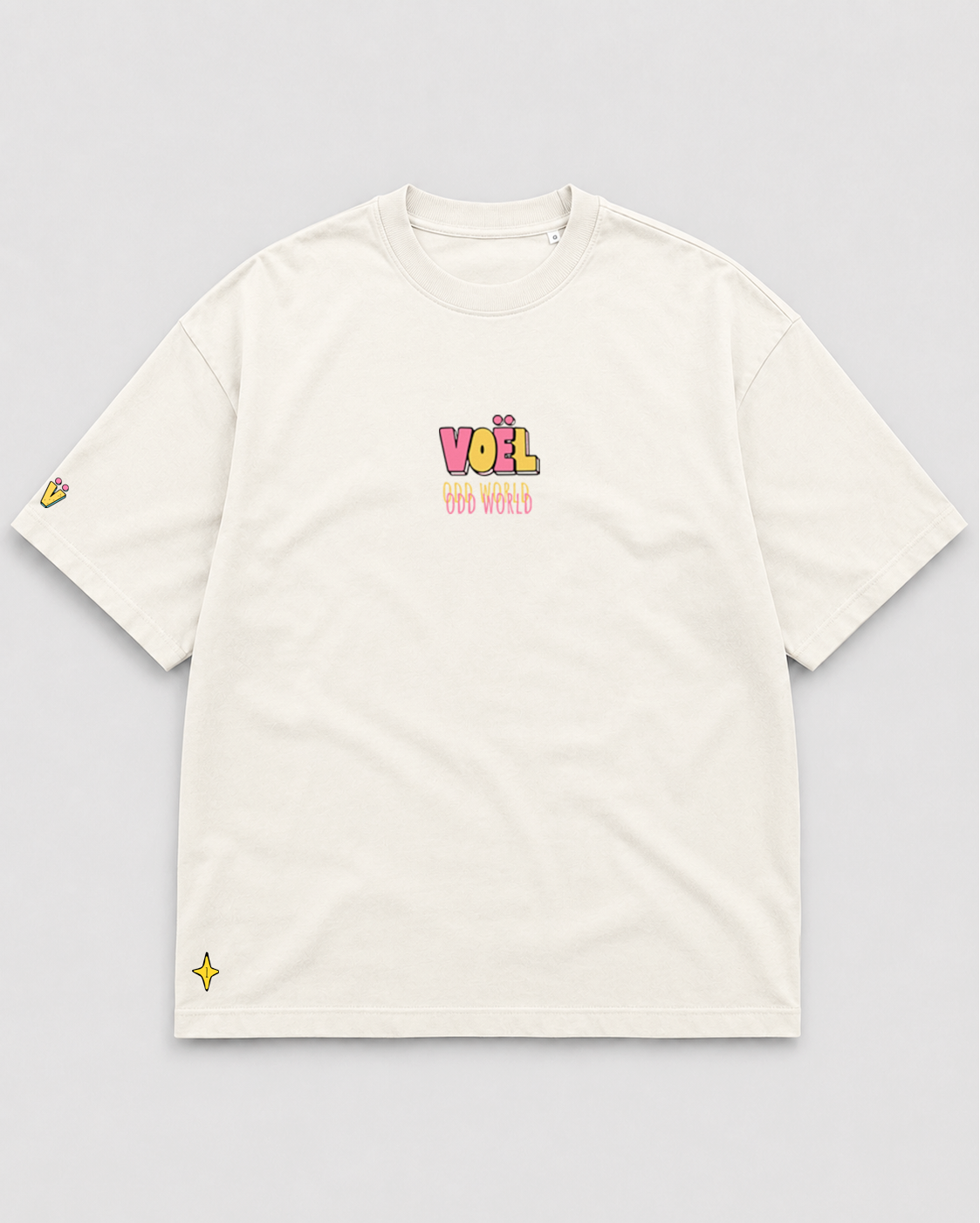 Camisa Oversized Unisex em Algodão Premium – ODD WORLD 4