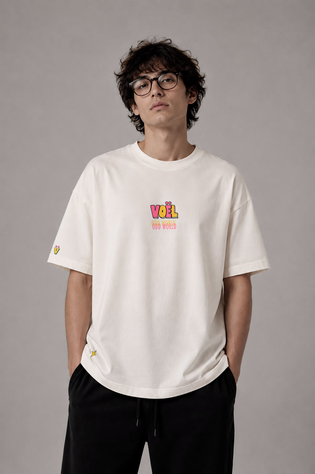 Camisa Oversized Unisex em Algodão Premium – ODD WORLD 4