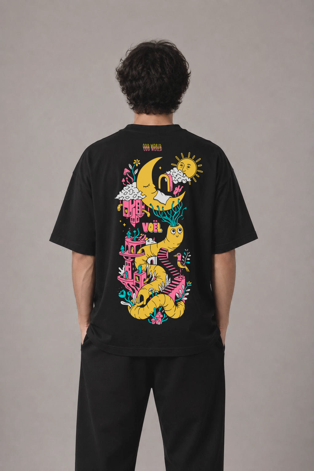 Camisa Oversized Unisex em Algodão Premium – ODD WORLD 4