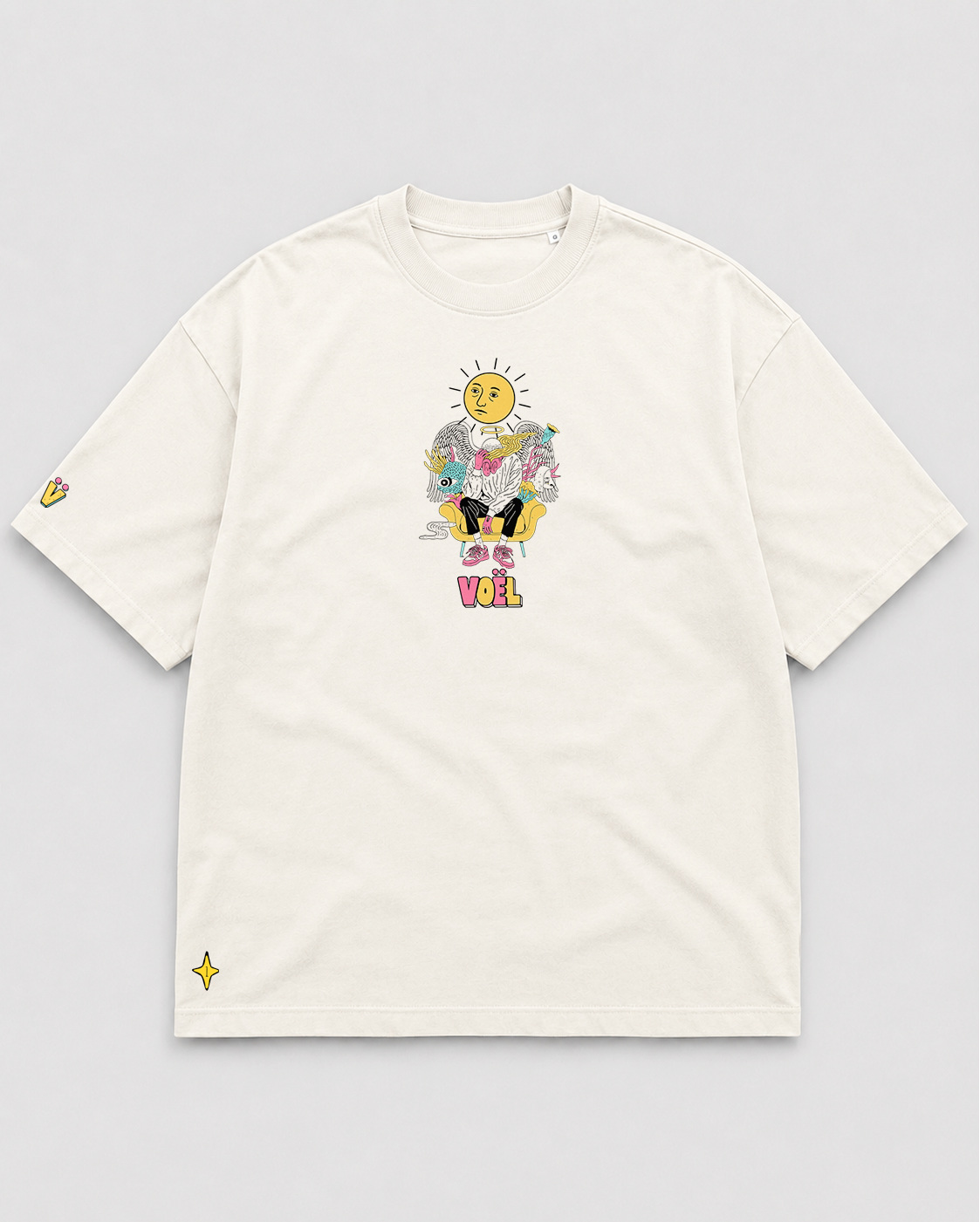 Camisa Oversized Unisex em Algodão Premium – ODD WORLD 5