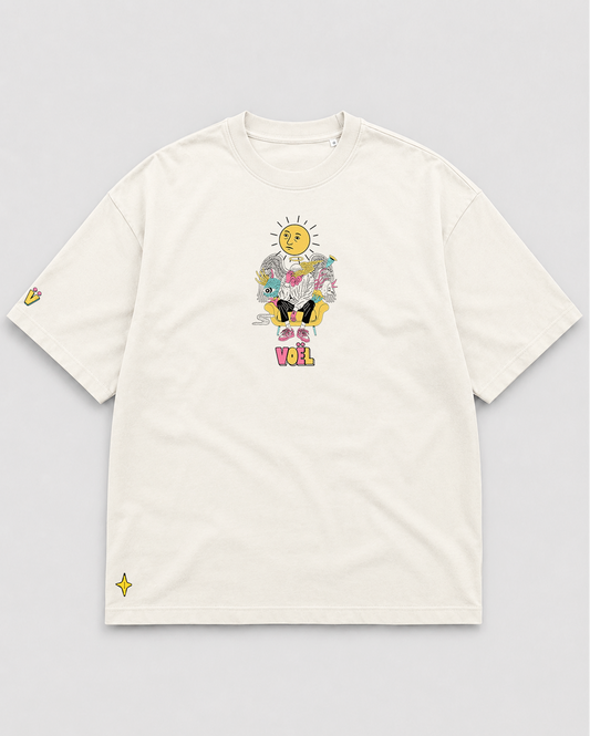 Camisa Oversized Unisex em Algodão Premium – ODD WORLD 5