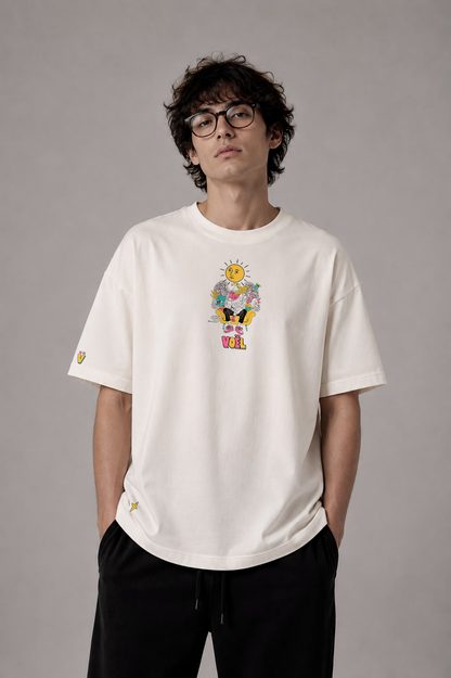 Camisa Oversized Unisex em Algodão Premium – ODD WORLD 5