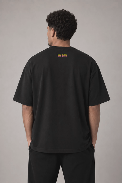 Camisa Oversized Unisex em Algodão Premium – ODD WORLD 5