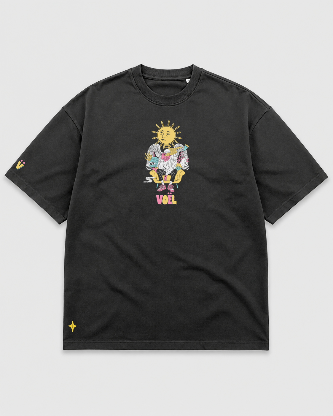Camisa Oversized Unisex em Algodão Premium – ODD WORLD 5