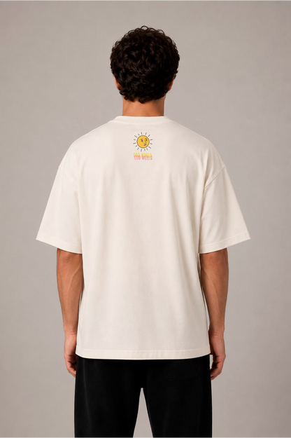 Camisa Oversized Unisex em Algodão Premium – ODD WORLD 12