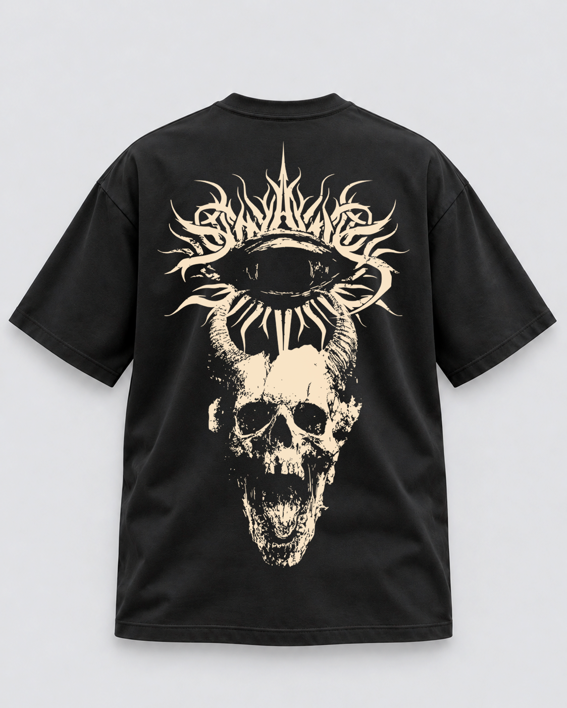 Camiseta Oversized Unisex em Algodão Premium - DARK 4