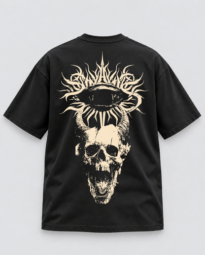 Camiseta Oversized Unisex em Algodão Premium - DARK 4
