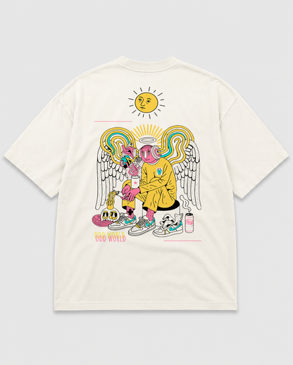 Camisa Oversized Unisex em Algodão Premium – ODD WORLD 6