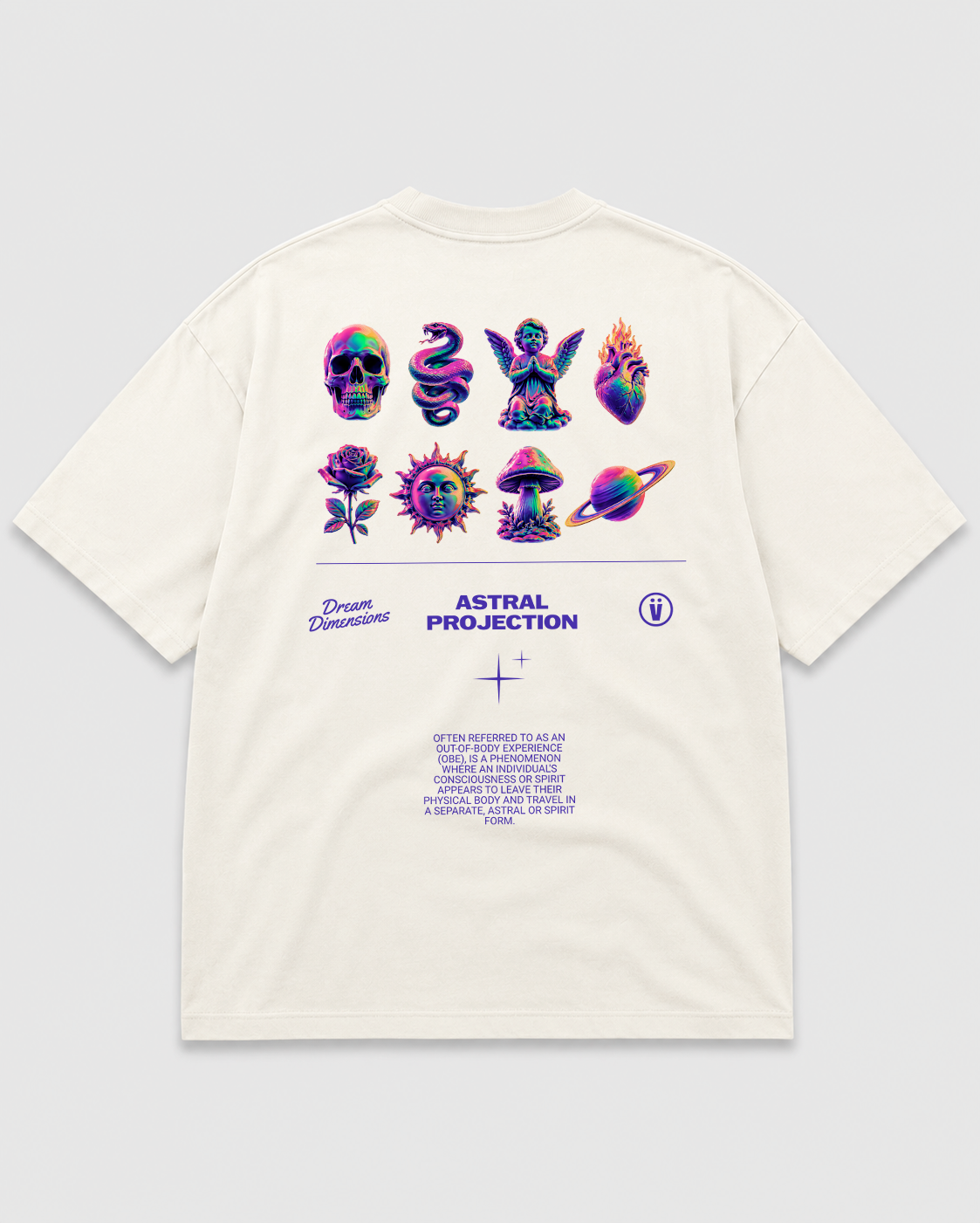 Camiseta Oversized Unisex em Algodão Premium - OTHERSIDE 2