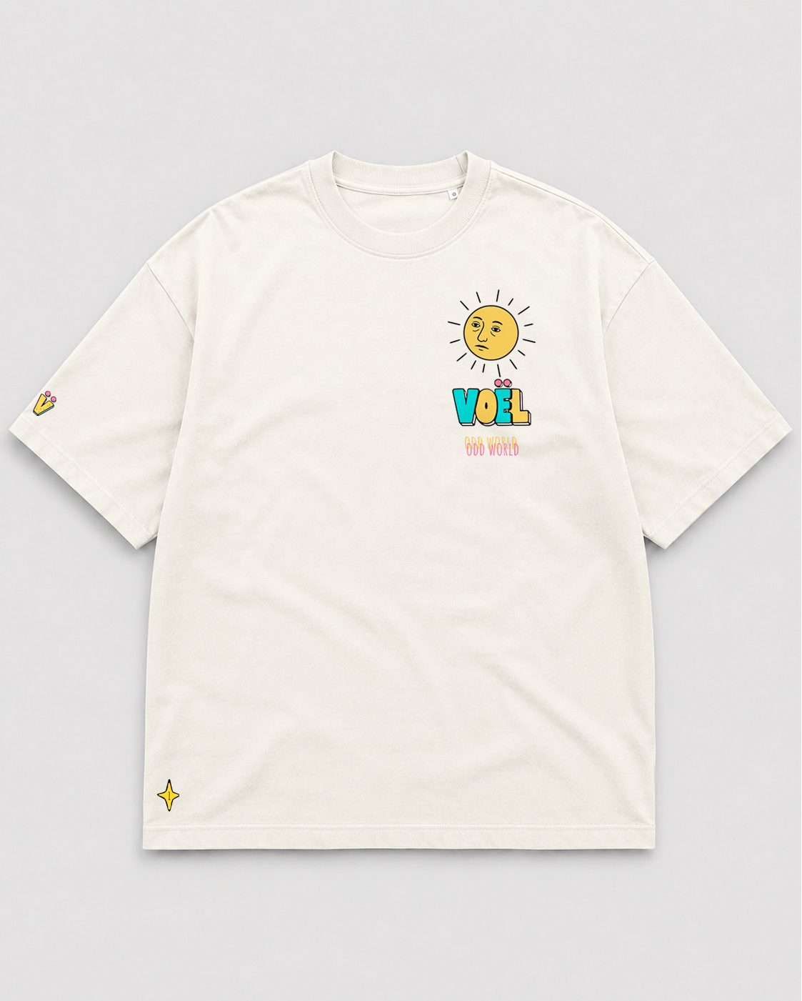 Camisa Oversized Unisex em Algodão Premium – ODD WORLD 7