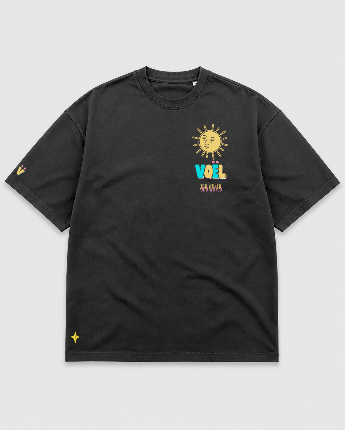 Camisa Oversized Unisex em Algodão Premium – ODD WORLD 7