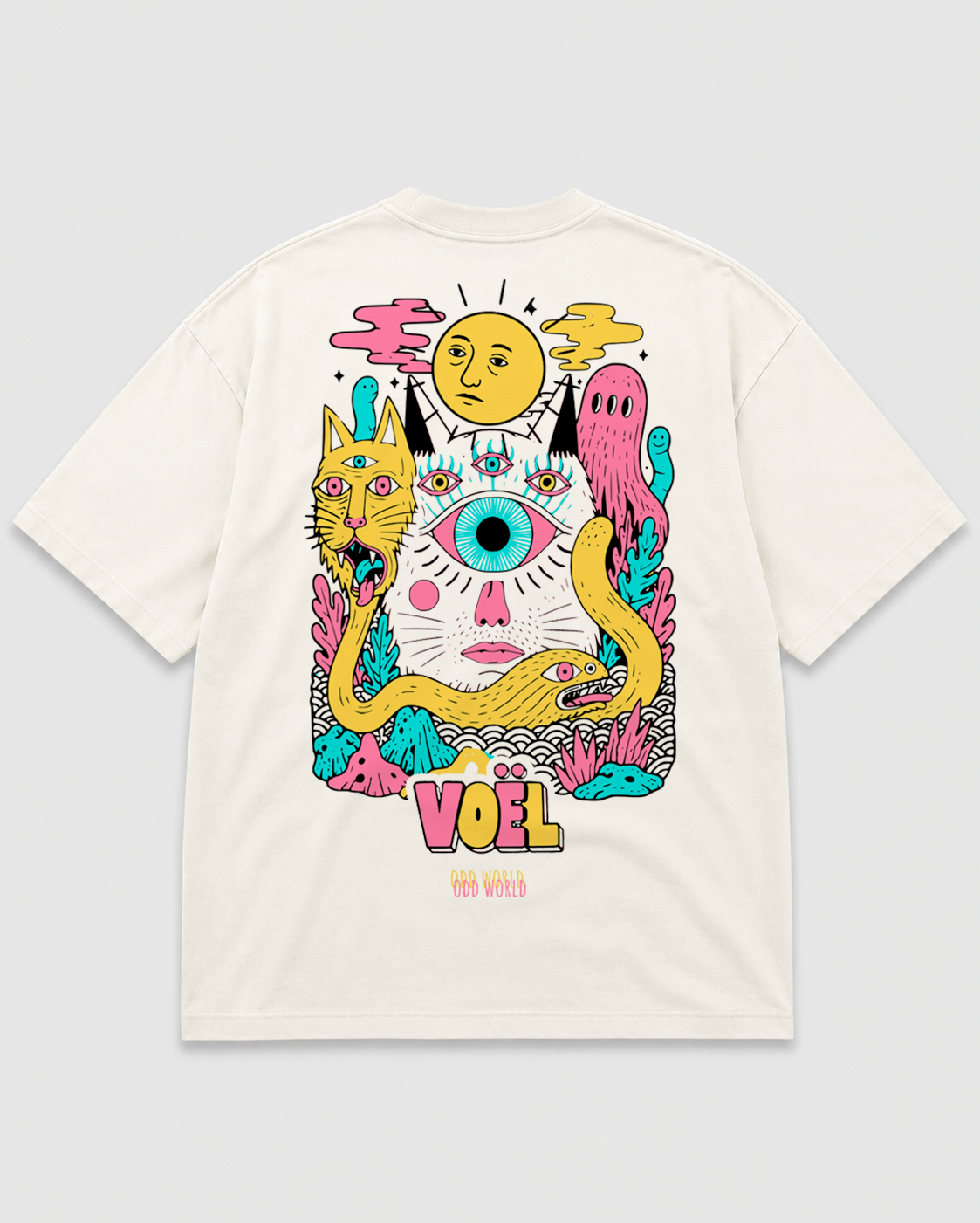 Camisa Oversized Unisex em Algodão Premium – ODD WORLD 8
