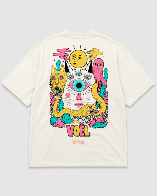 Camisa Oversized Unisex em Algodão Premium – ODD WORLD 8