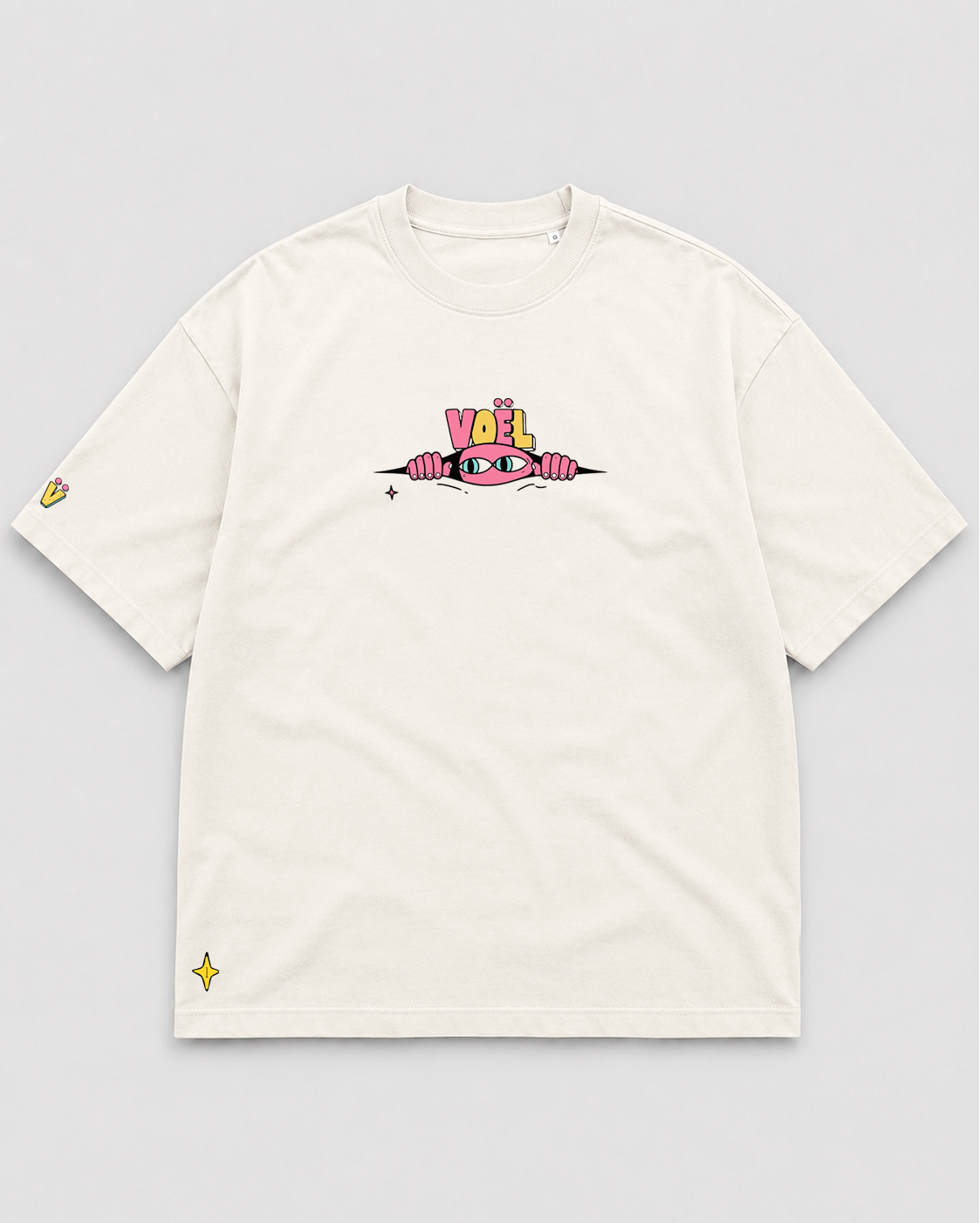 Camisa Oversized Unisex em Algodão Premium – ODD WORLD 8