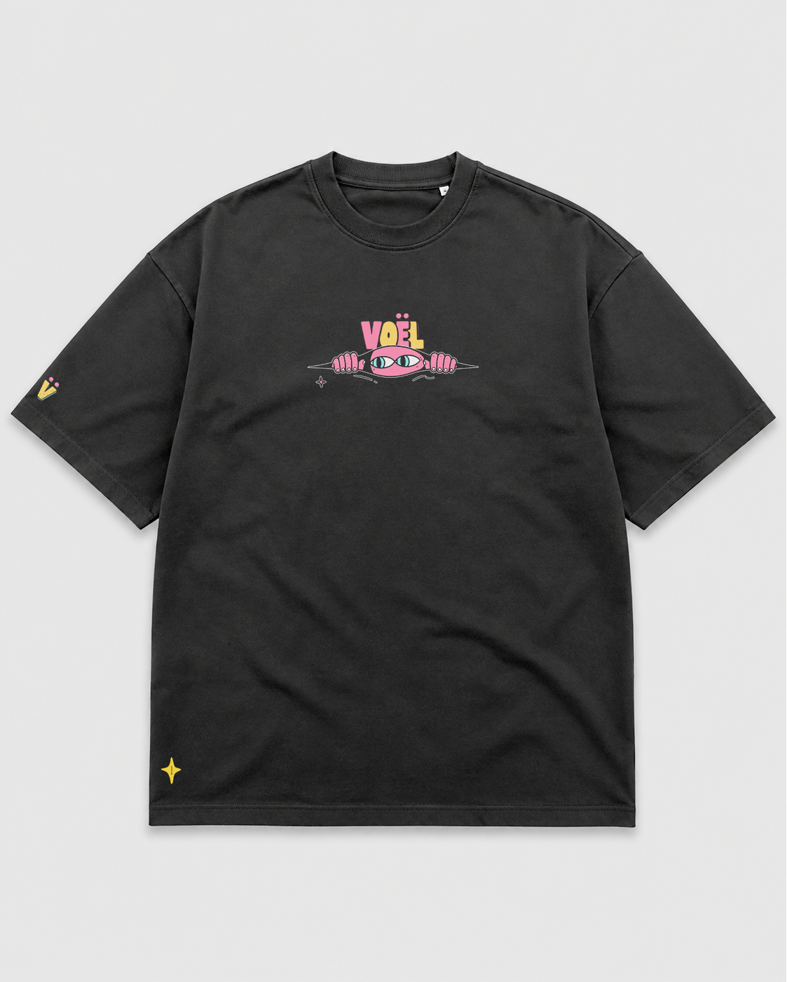Camisa Oversized Unisex em Algodão Premium – ODD WORLD 8