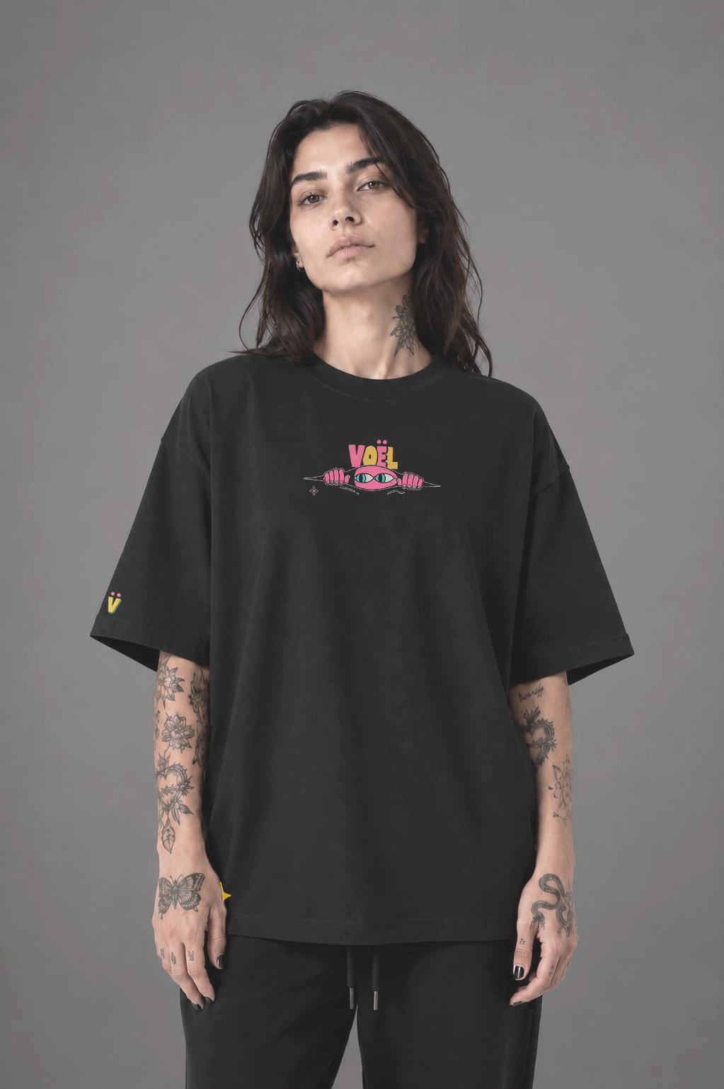 Camisa Oversized Unisex em Algodão Premium – ODD WORLD 8