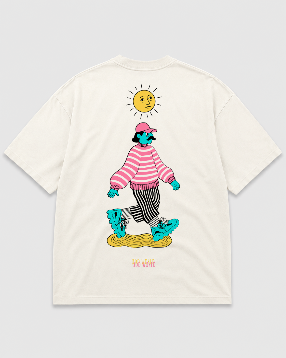 Camisa Oversized Unisex em Algodão Premium – ODD WORLD 9