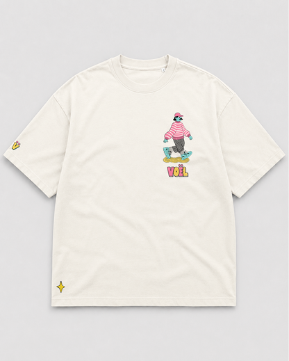 Camisa Oversized Unisex em Algodão Premium – ODD WORLD 9