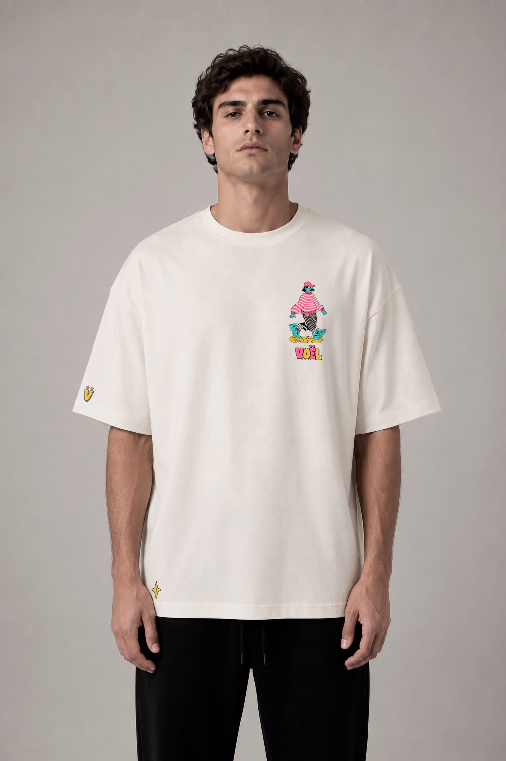 Camisa Oversized Unisex em Algodão Premium – ODD WORLD 9