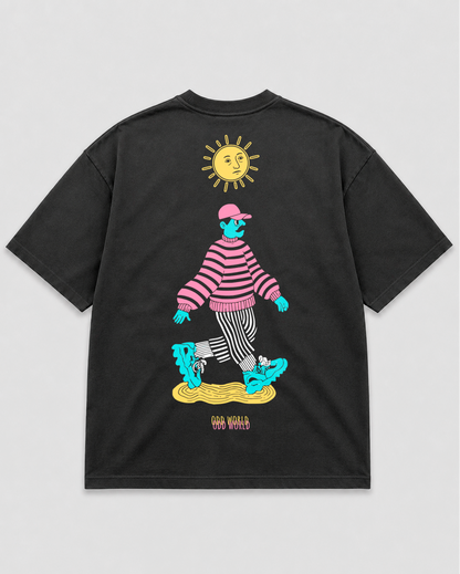 Camisa Oversized Unisex em Algodão Premium – ODD WORLD 9