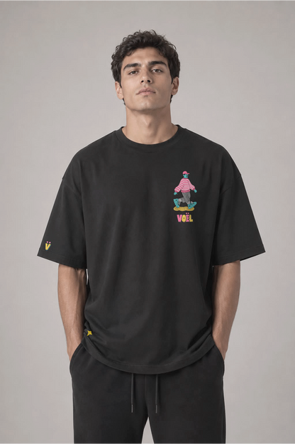 Camisa Oversized Unisex em Algodão Premium – ODD WORLD 9
