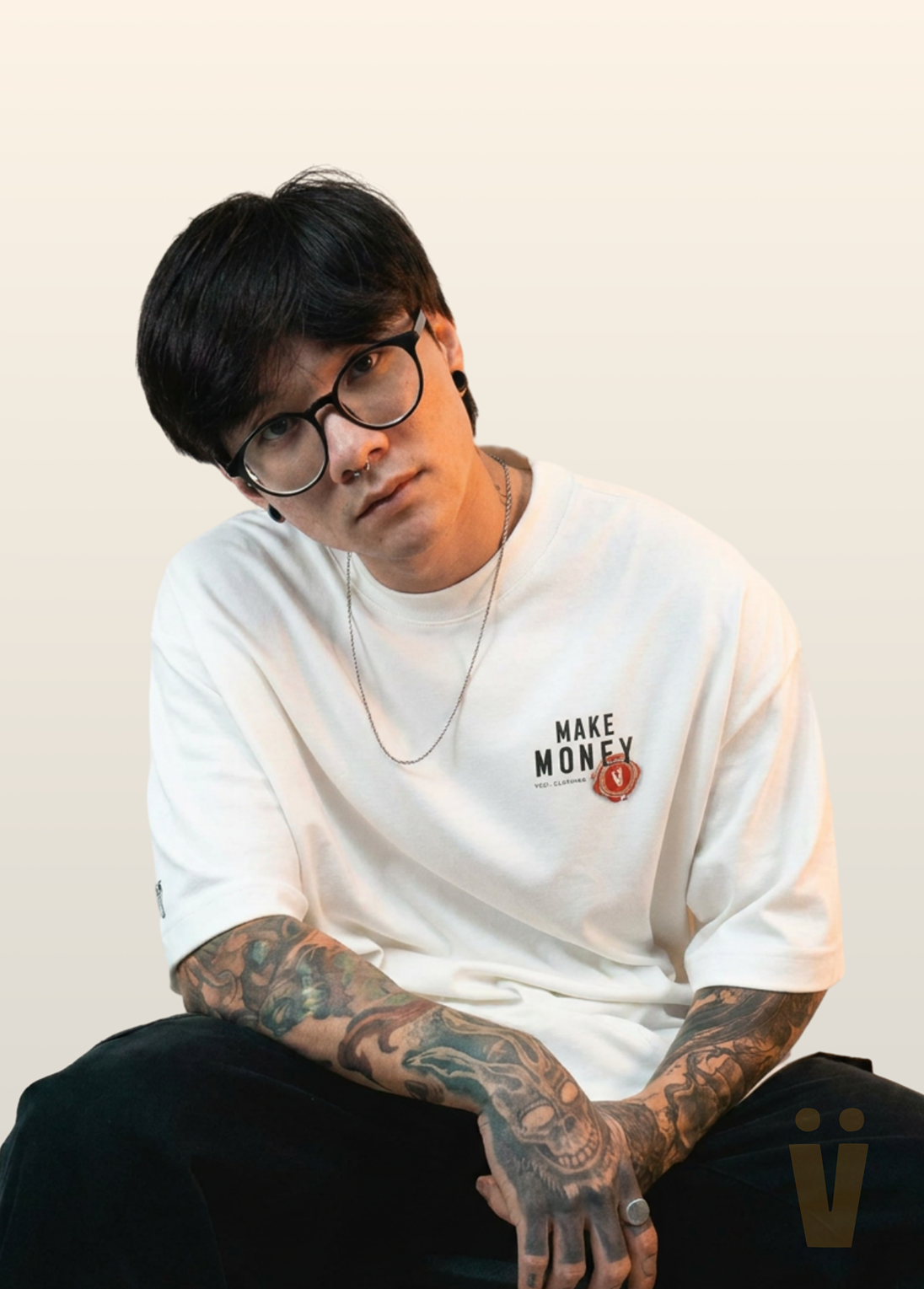 Camisa Oversized Unissex Casual em Algodão Premium – MAKEMONEY